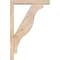 Ekena Millwork Funston Block Smooth Bracket w/ Offset Brace, Douglas Fir, 3 1/2"W x 16"D x 24"H BKT0402X16X24FST05SDF - alternate 4